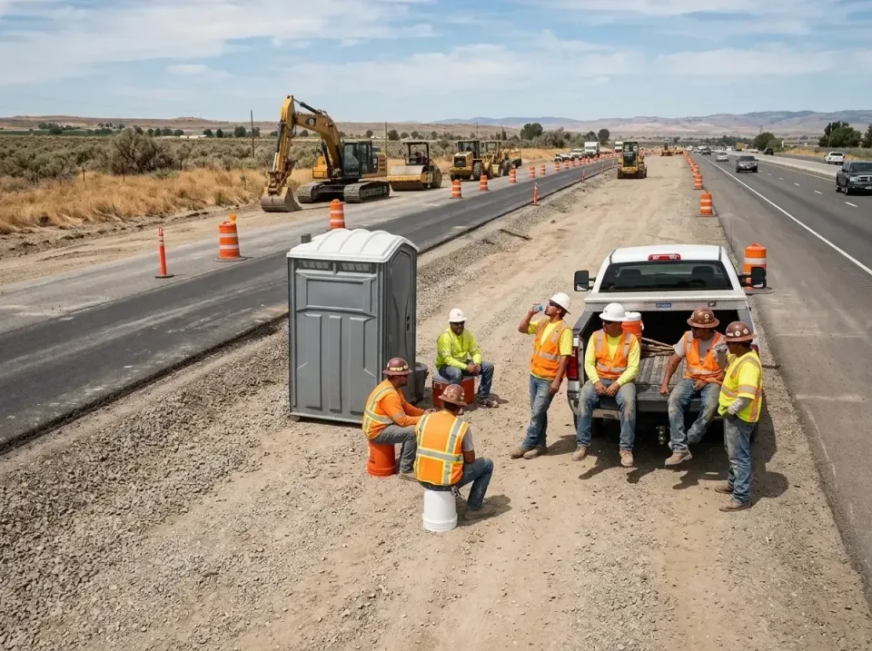 highway-road-construction-crew-007 — frequently asked questions, Porta Potty and Restroom Rentals in Kill Devil Hills, NC